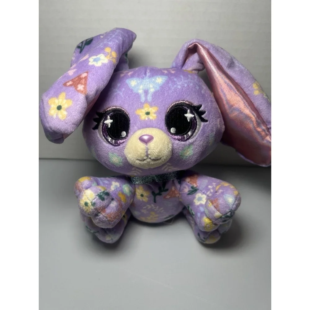 Gund P.Lushes Pets Violette Hopps Bunny Rabbit Purple Plush 2024 Spin Master New